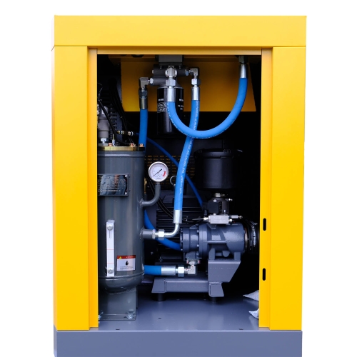 Kompresor śrubowy 3w1 11kW | 1500L/min | Zbiornik 500L i Osuszacz